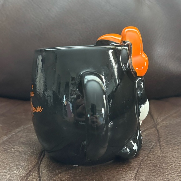 Minnie Mouse Skeleton Hand Painted Disney Halloween Mug - Picture 6 of 9